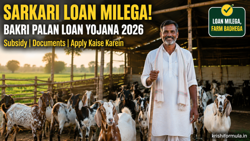 Bakri palan loan yojana 2026 sarkari loan aur subsidy - kisan bakriyon ke saath